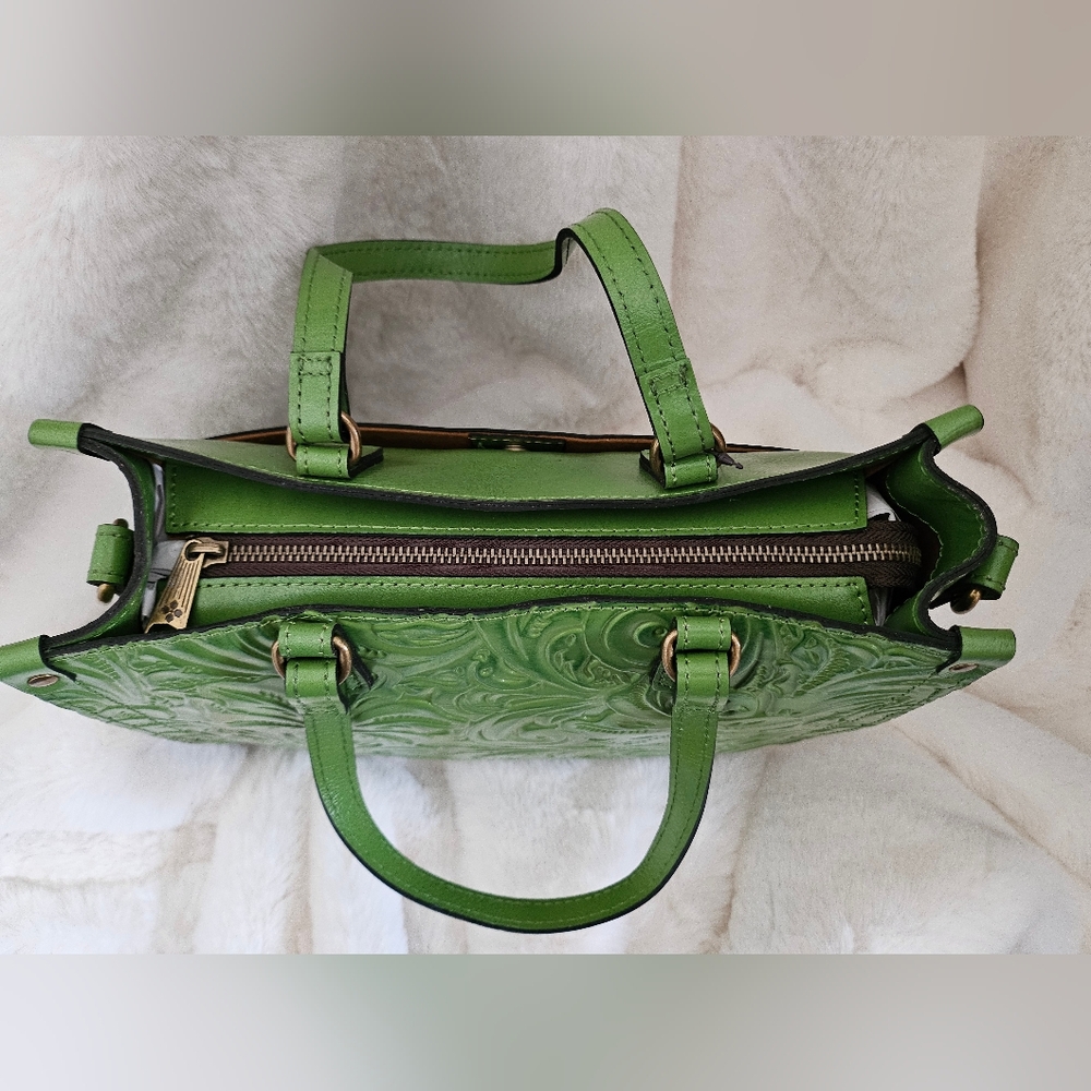 PATRICIA NASH Leather Ava Tooled Tote - Picture 4 of 9
